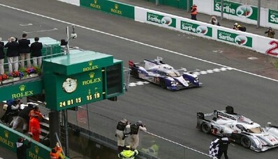 Hire a helicopter to ride over the 24 hours of le mans circuit