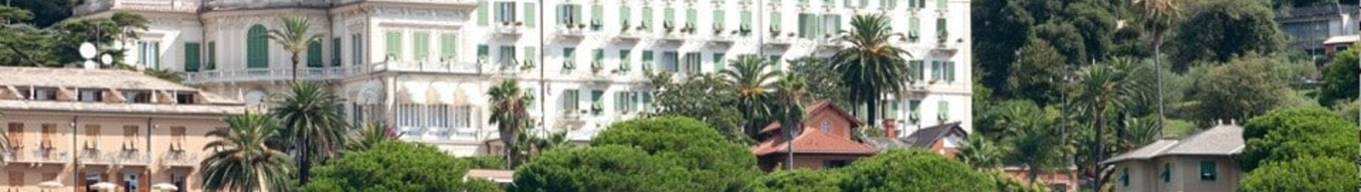 The imperial palace hotel Santa Margherita in Liguria