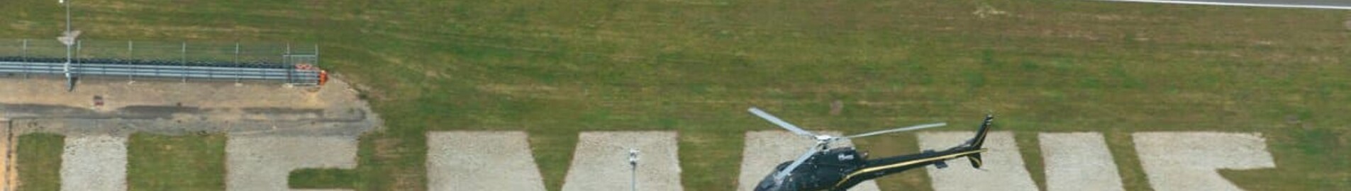 Paris - Le Mans: Helicopter transfer