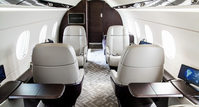 Legacy 450 Private Jet Hire