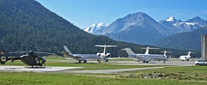 Private jet hire or helicopter in Paris St Moritz