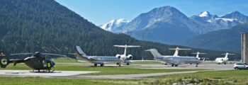 Private jet hire in Switzerland