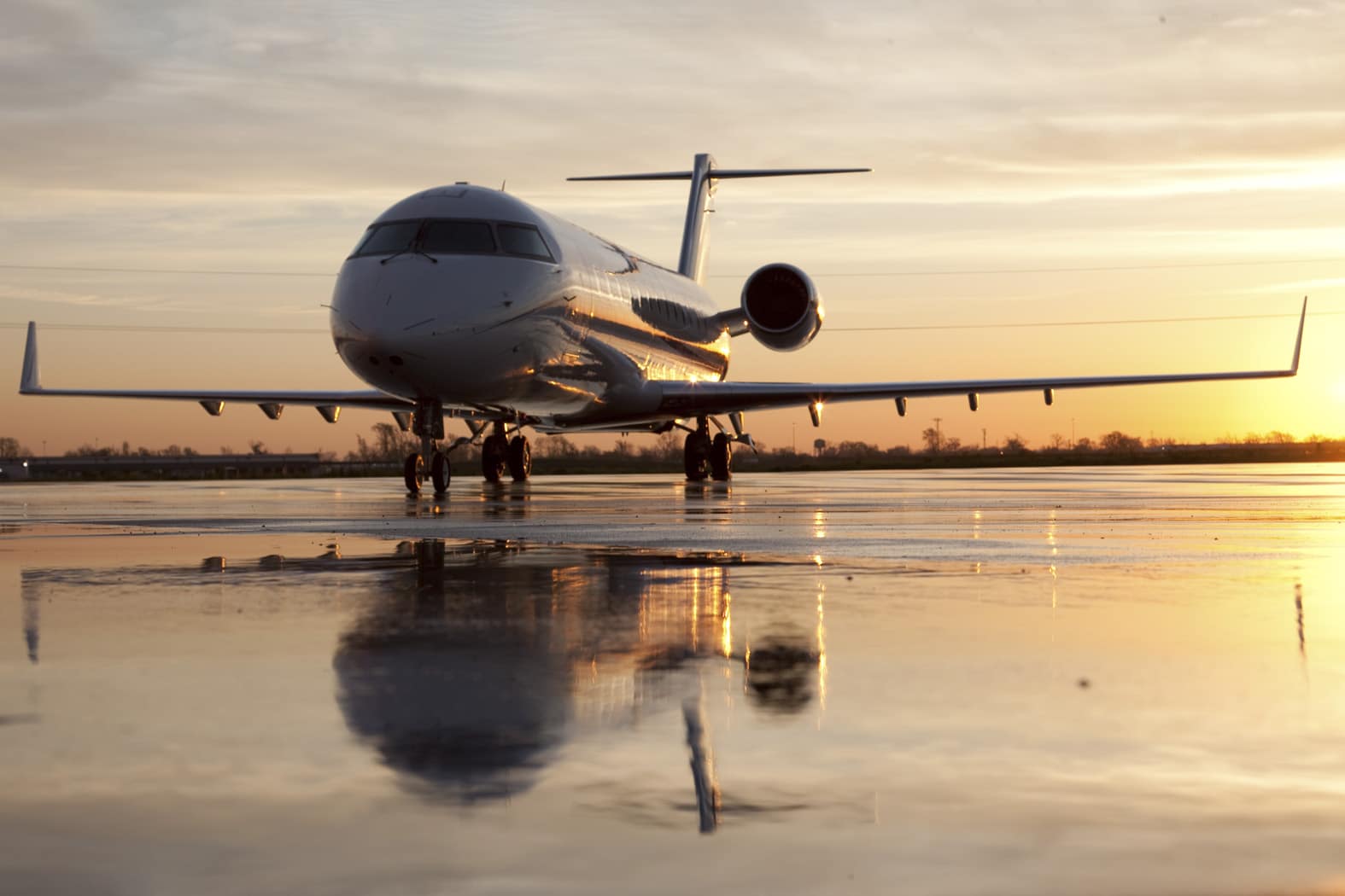 Challenger 850 sur le tarmac