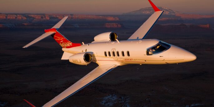Learjet 40 Private Jet Hire