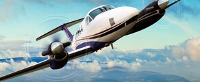 King Air 200 : private jet rental 