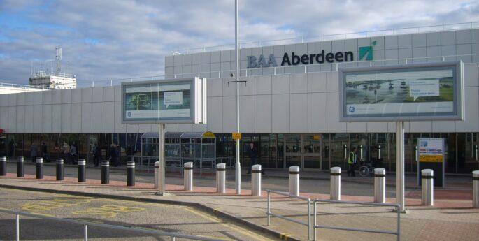 Private jet hire in Aberdeen Airport