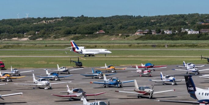Private jet hire in Touquet Cote Dopale