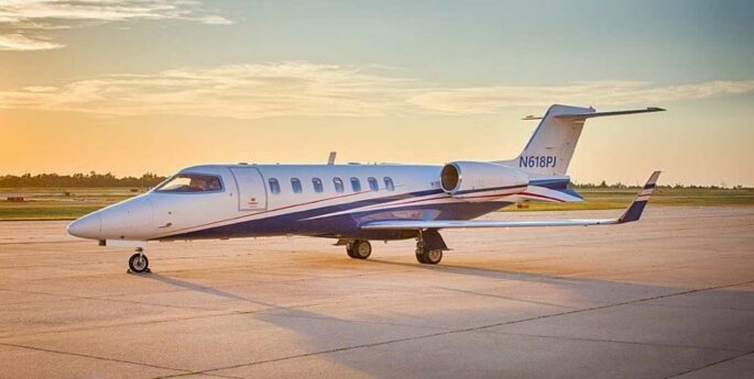 Learjet 40 Xr Private Jet Hire