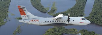 Embraer ERJ 145 en vol