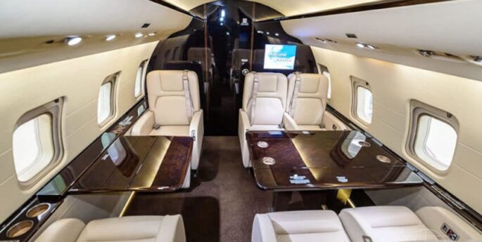 Bombardier Challenger 850 Private Jet Hire