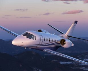 CITATION XLS en vol