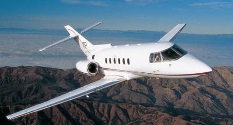 Hawker 800 intérieur