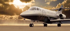 location jet privé - Intérieur d'un BEECHJET 400 avec sièges en cuir