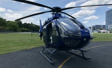 EC135 bleu