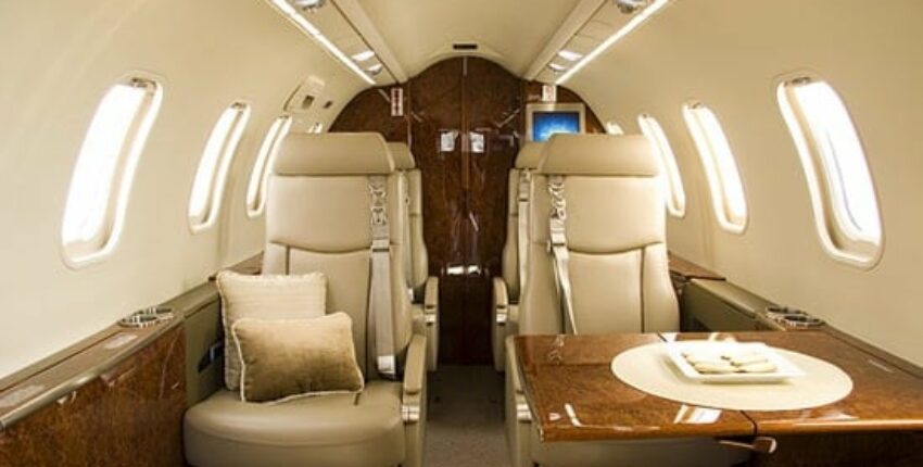 location de jet privé: Intérieur du Learjet 40 XR