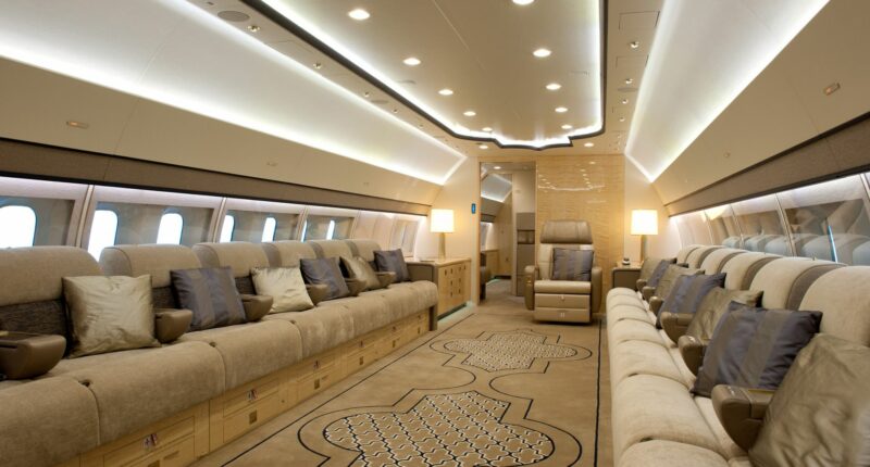 Boeing BBJ intérieur