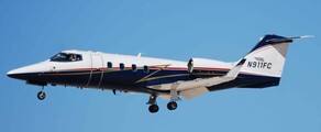 Learjet 55: Private Jet Rental
