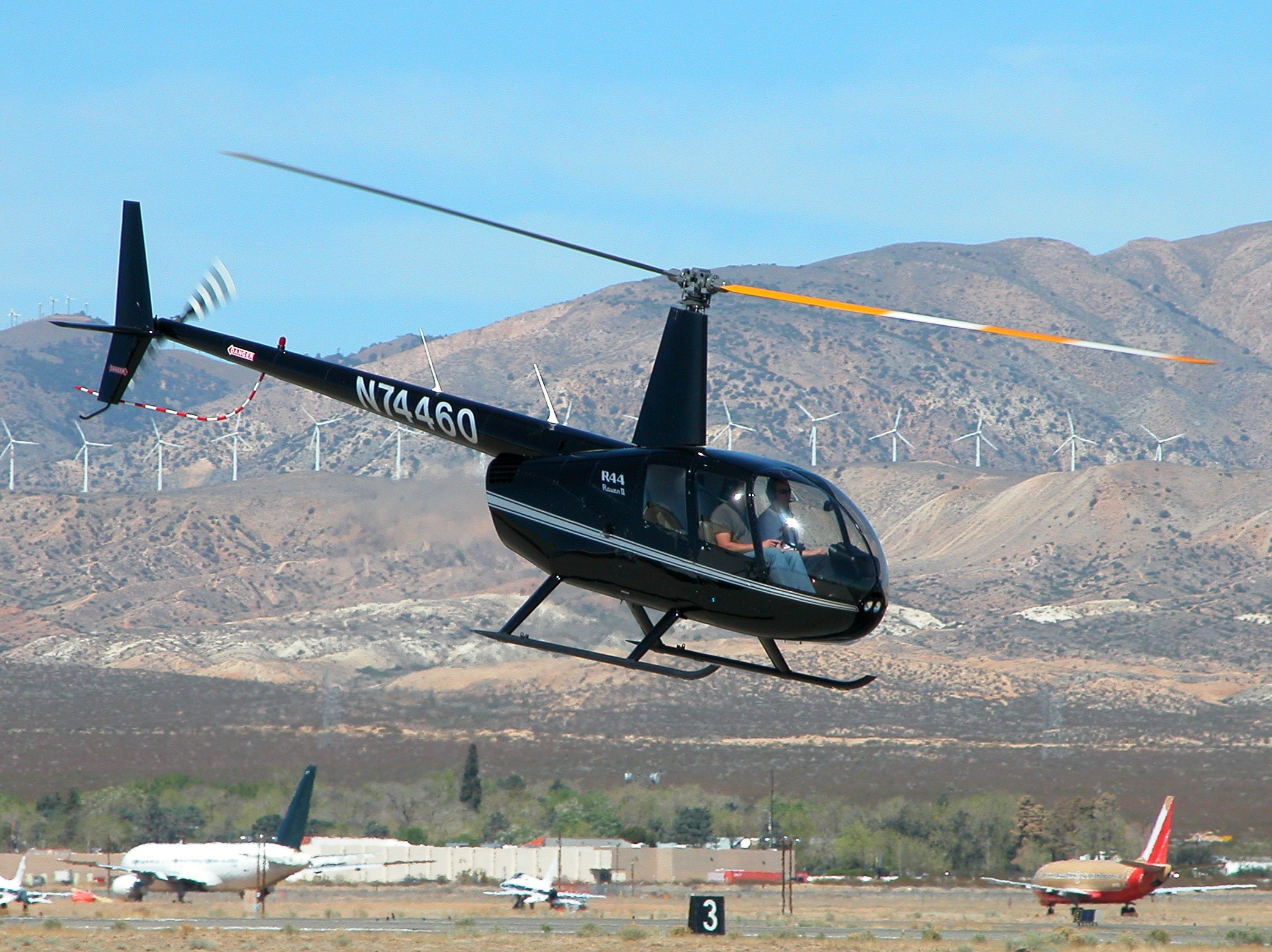 Robinson R44 helicopter | AEROAFFAIRES private helicopter rental