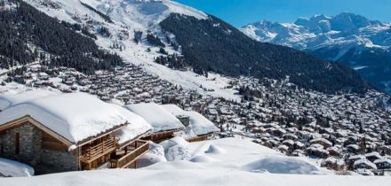 Private jet hire in Sion Verbier