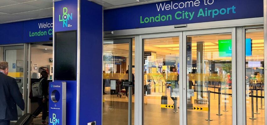 Londres city aéroport