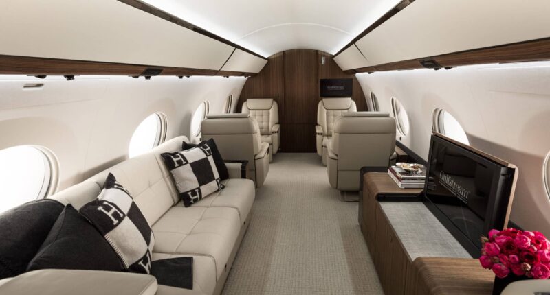 GULFSTREAM G650 intérieur