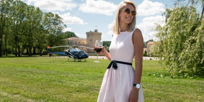 Private jet hire and helicopter in Bordeaux Merignac