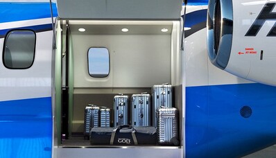 How many pieces of luggage can we travel with in a private jet ?