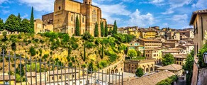 Private jet and helicopter hire in Siena