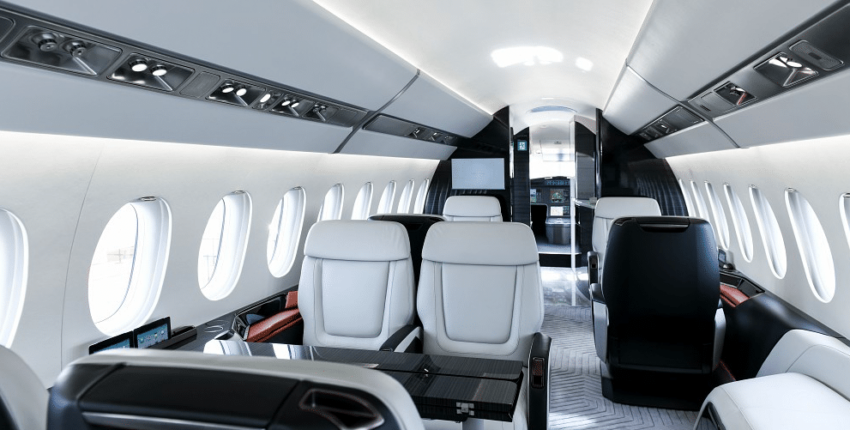 Falcon 6X intérieur