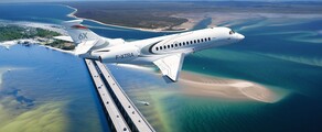 Falcon 6X: Private jet rental