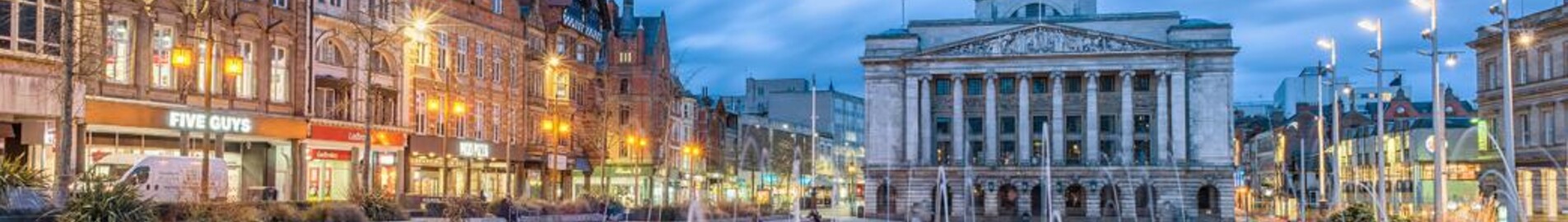 Private jet charter and helicopter to Nottingham East Midlands