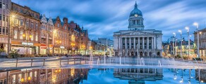 Private jet charter and helicopter to Nottingham East Midlands