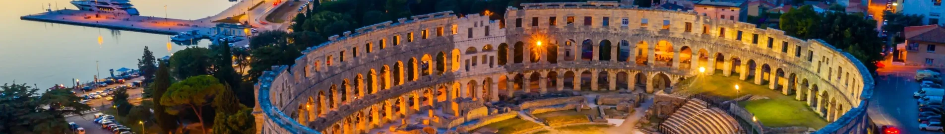 Private jet and helicopter charter in Pula