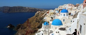 Santorini-Thira : private jet rental 