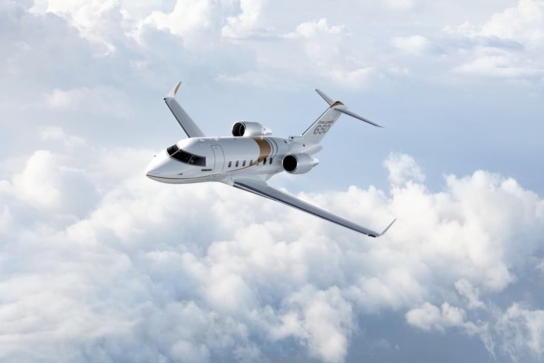 Global 7500 en vol