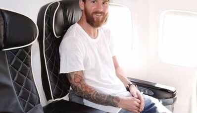 Lionel Messi’s private jet