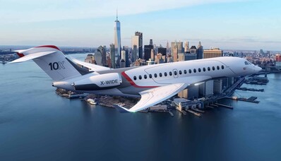 Falcon 6 private jet models