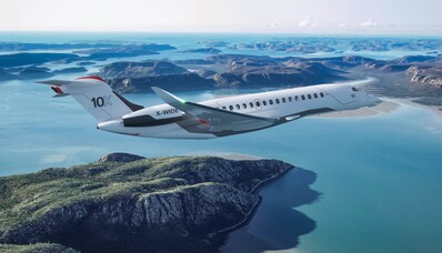 Which competitors for the Falcon 10X?