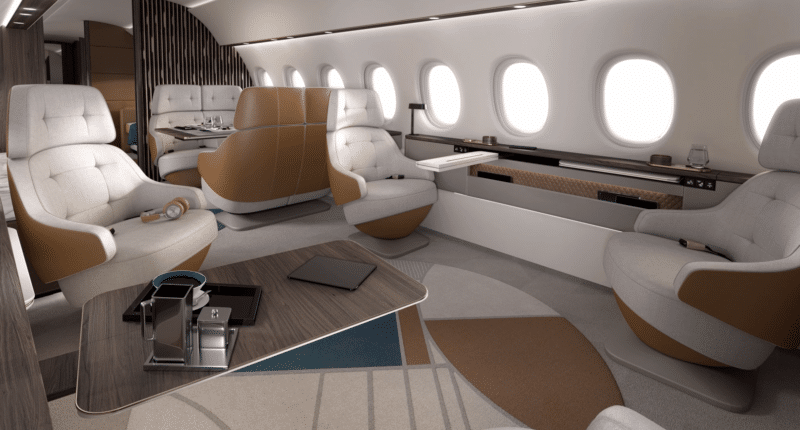 Private jet charter Falcon 10X