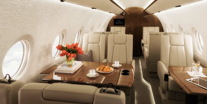 Private jet hire - G280