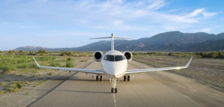 extérieur du jet privé Challenger 350
