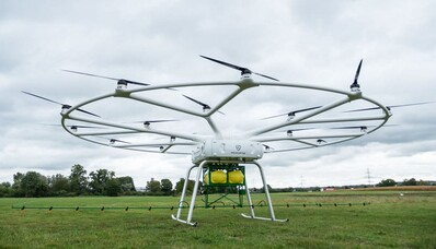 THE VOLODRONE HOPES TO REVOLUTIONIZE THE WORLD OF AGRICULTURAL TRANSPORT