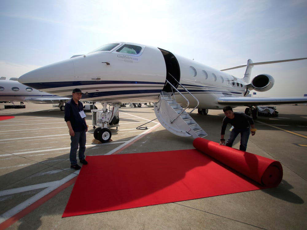 Top 10 private jets of billionaires - AEROAFFAIRES