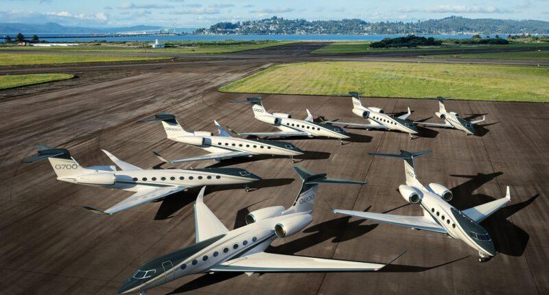 Flotte de jets privés Gulfstream