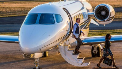 What are the trends in business aviation in 2022?