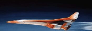 avion supersonique en vol