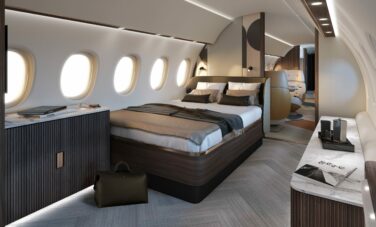 Sleeping on a plane in Terre: another vision of the private jet