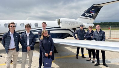 What are the differences between an airline broker like AEROAFFAIRES and a business aviation operator?
