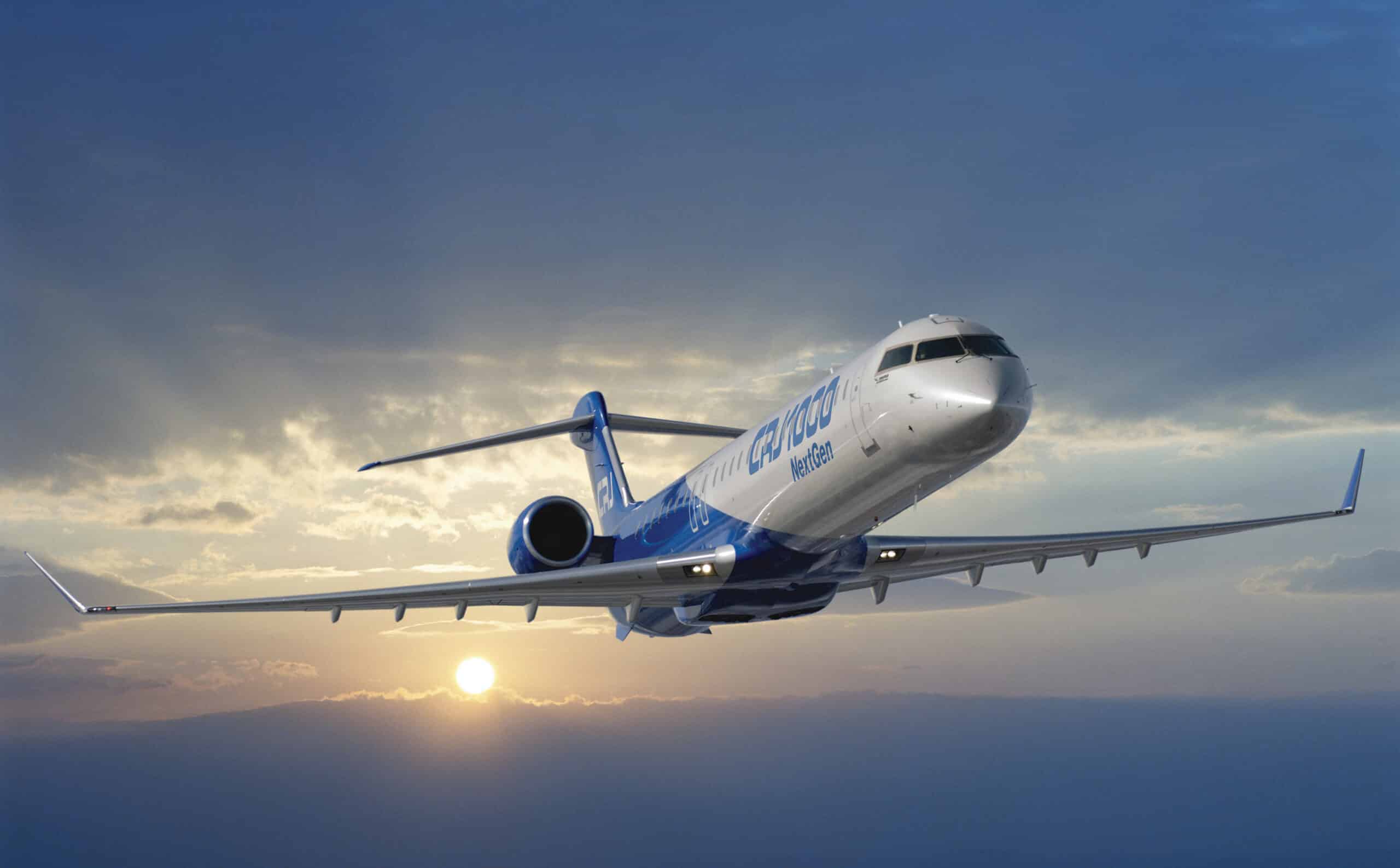 CRJ 1000 en vol