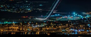 Private jet and helicopter charter in Lask